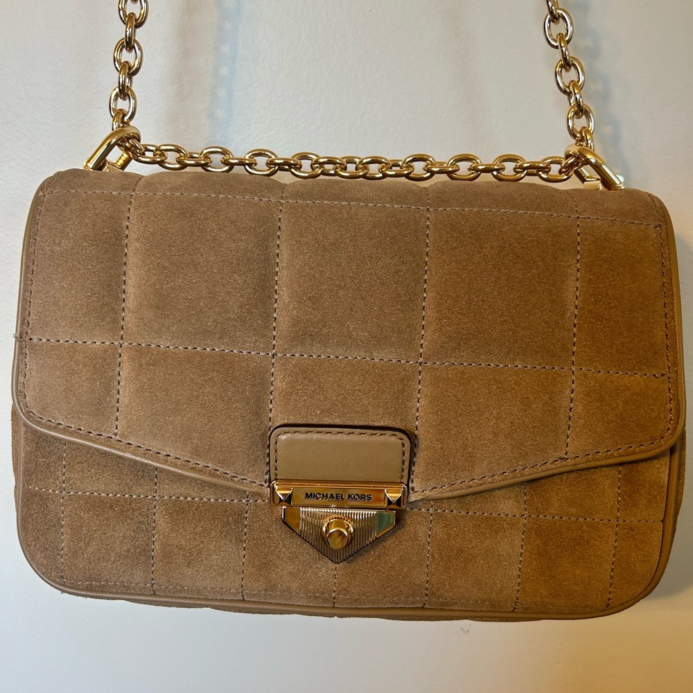 Michael Kors  hand bag cross body beige